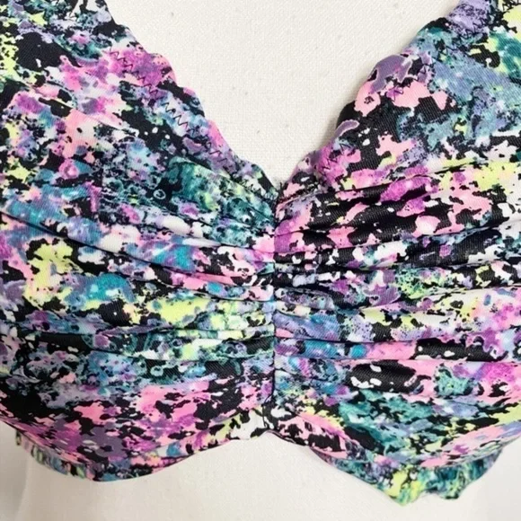 Victorias Secret Bikini Top The Getaway Confetti - Picture 4 of 9